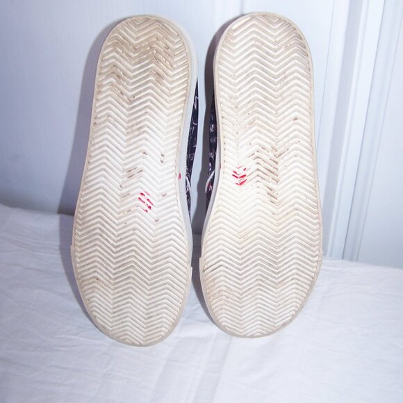 **Final Sale** DKNY Faux Leather Graffiti Loafers Sz 8.5 - Picture 6 of 6